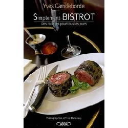 livre simplement bistrot - des recettes pour tous les jours
