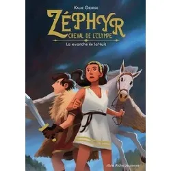 livre zéphyr, cheval de l'olympe - grand format - la revanche de la nuit