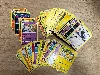 lot de cartes pokemon environ 100 cartes aléatoires