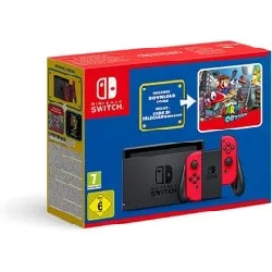 nintendo switch + super mario odyssey (pack mario day)