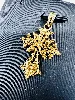 pendentif croix filigrane or 750 millième (18 ct) 3,06g