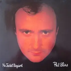 vinyle phil collins - no jacket required (1989)
