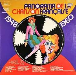 vinyle various - panorama de la chanson française - vol.2 - 1948 - 1960 (1978)