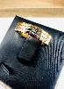 bague alliance en 3 ors or 750 millième (18 ct) 3,42g