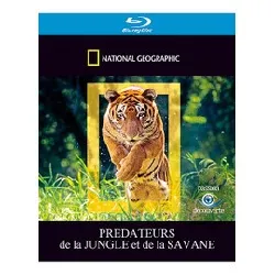 blu-ray national geographic - prédateurs de la jungle et de la savane - blu - ray