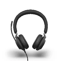 casque jabra evolve2 40, ms stereo headset head-band black