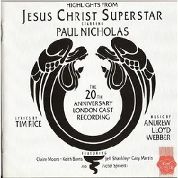 cd andrew lloyd webber and tim rice - jesus christ superstar - highlights from the 20th anniversary london cast recording (1992)
