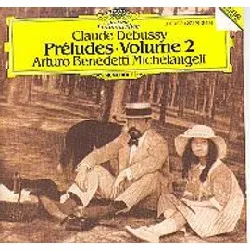 cd claude debussy - préludes - volume 2 (1988)