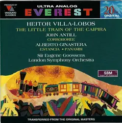 cd heitor villa - lobos / john antill / alberto ginastera - sir eugene goossens, london symphony orchestra - the little train of t