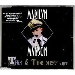cd marilyn manson - this is the new shit (2003)
