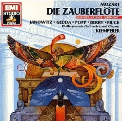 cd wolfgang amadeus mozart - die zauberflöte (querschnitt) (1990)