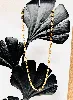 collier boules d'or or 750 millième (18 ct) 11,31g