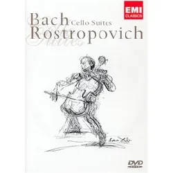 dvd bach - cello suites - rostropovich