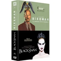 dvd birdman ou (la surprenante vertu de l'ignorance) + black swan - pack