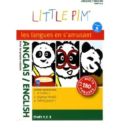 dvd coffret 3 - little pim - anglais