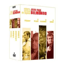 dvd jean - paul belmondo - coffret : l'alpagueur + le marginal + le professionnel + le solitaire - pack