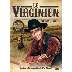 dvd le virginien - saison 3 - volume 1