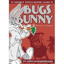 dvd looney tunes super stars - bugs bunny - un lapin extraordinaire