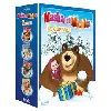 dvd masha et michka - le coffret : les rois du cirque + graines d'artistes + la journée des confitures + le petit cheval bossu