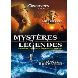 dvd mystères et légendes : nefertiti, la reine oubliée + le triangle des bermudes