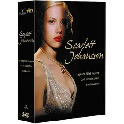 dvd scarlett johansson - coffret 3 - pack