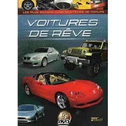 dvd voitures de reve/2e coffret/5 dvd/vf