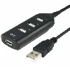 hub usb 4 ports at658- noir