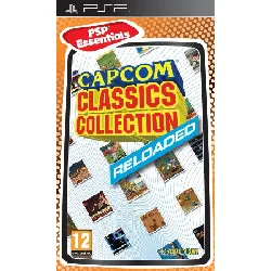 jeu psp capcom classics collection reloaded psp
