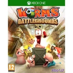 jeu xbox one worms battlegrounds (import anglais)