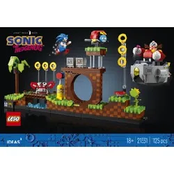 lego ideas - sonic the hedgehog - green hill zone - 21331