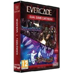 livre cartouche evercade dual game xeno crisis et tanglewood