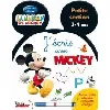 livre j'écris avec mickey - petite section 3 - 4 ans