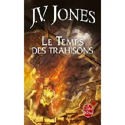 livre j,v jones le temps des trahisons