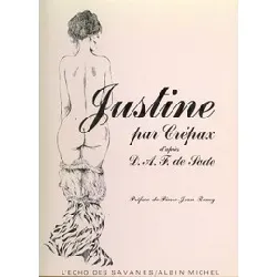 livre justine d'après d.a.f. de sade
