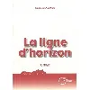 livre la ligne d'horizon - grand format