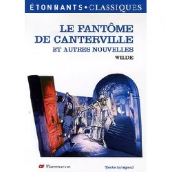 livre le fantôme de canterville et autres nouvelles