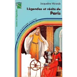 livre légendes et récits de paris