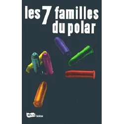 livre les 7 familles du polar - avec un jeu de cartes