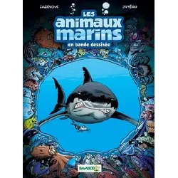 livre les animaux marins en bande dessinée tome 1