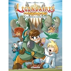 livre les légendaires missions tome 5 - l'emprise du maître ruban