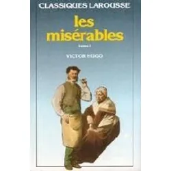 livre les miserables - tome 1