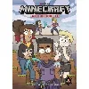 livre minecraft - la bd officielle tome 1 - chasse à l'ender dragon