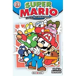 livre super mario - manga adventures tome 19 - tankobon