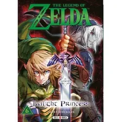 livre the legend of zelda - twilight princess tome 6 - tankobon