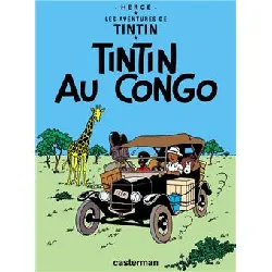 livre tintin au congo