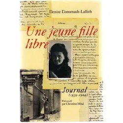 livre une jeune fille libre