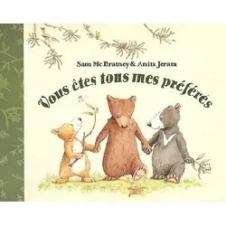livre vous êtes tous mes préférés