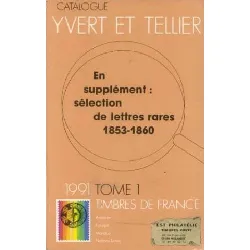 livre yvert et tellier, tome 1: timbres de france