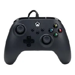manette powera wired controller filaire noir acco brands pour microsoft xbox one, microsoft xbox series s, microsoft xbox series x
