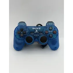 manette ps1 dualshock translucide bleue